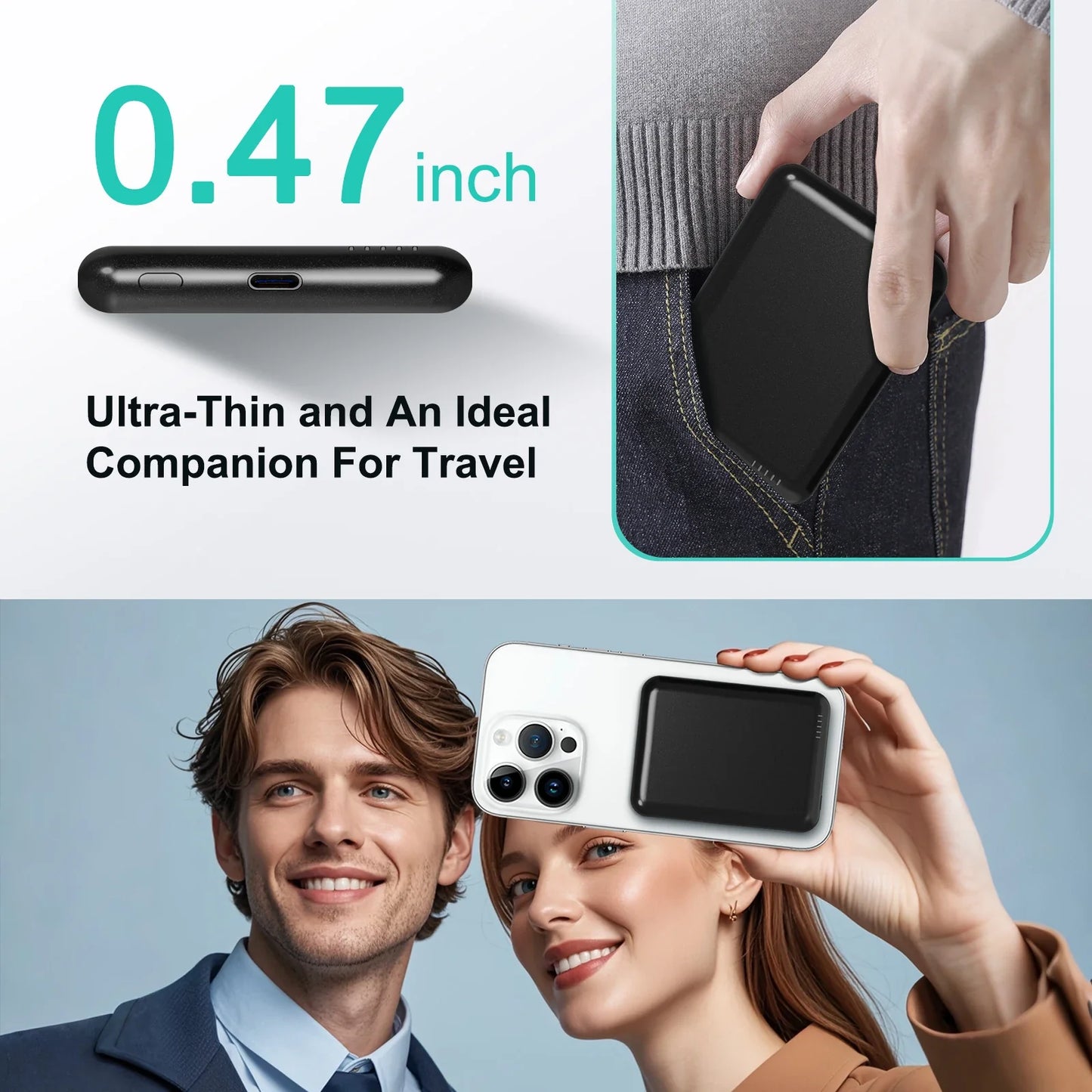 Magnetic Power Bank Charger