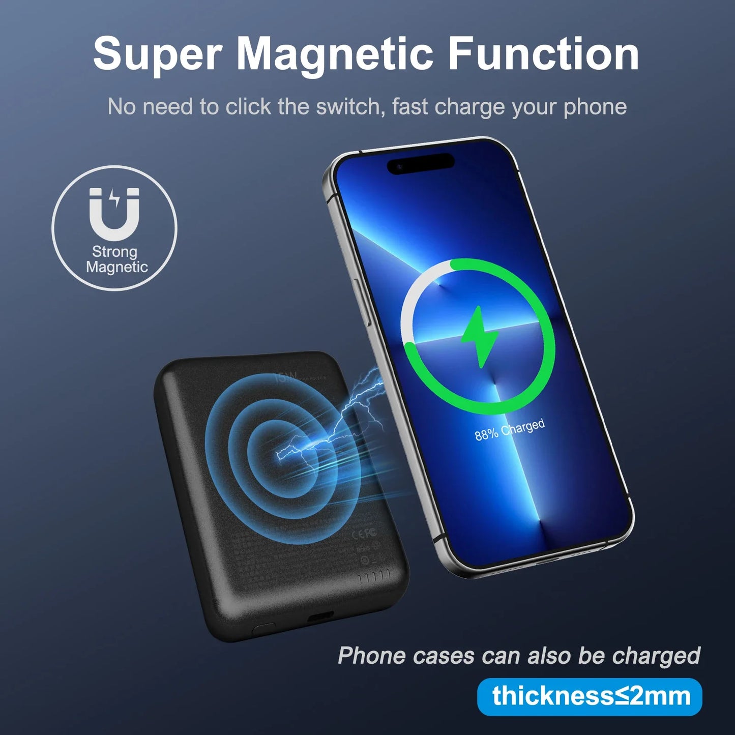 Magnetic Power Bank Charger